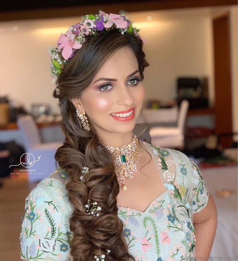 20 chic hairstyles that are perfect for your wedding reception 7