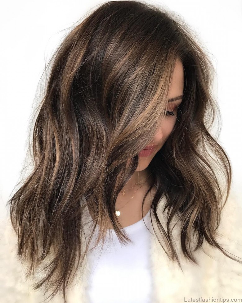 10 bewitching long brown hairstyles and haircuts 8