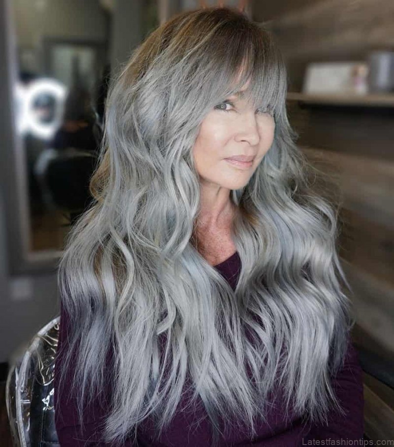 10 shaggy hairstyles for older women to flaunt your gray 7