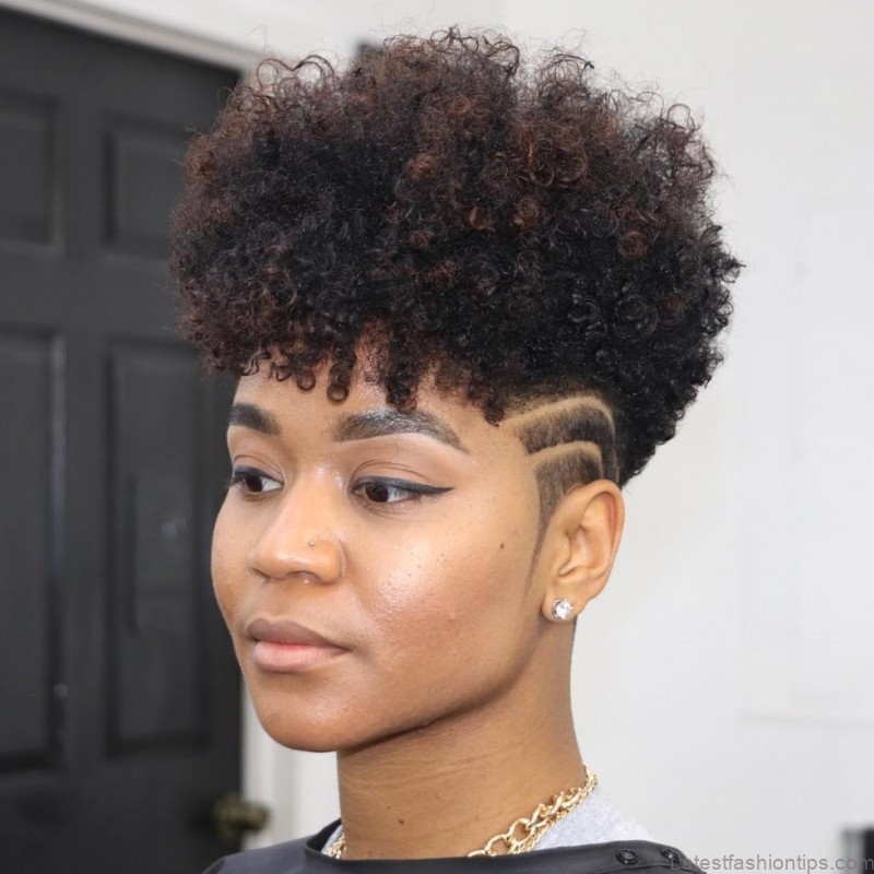 short natural hairstyles for black women 3