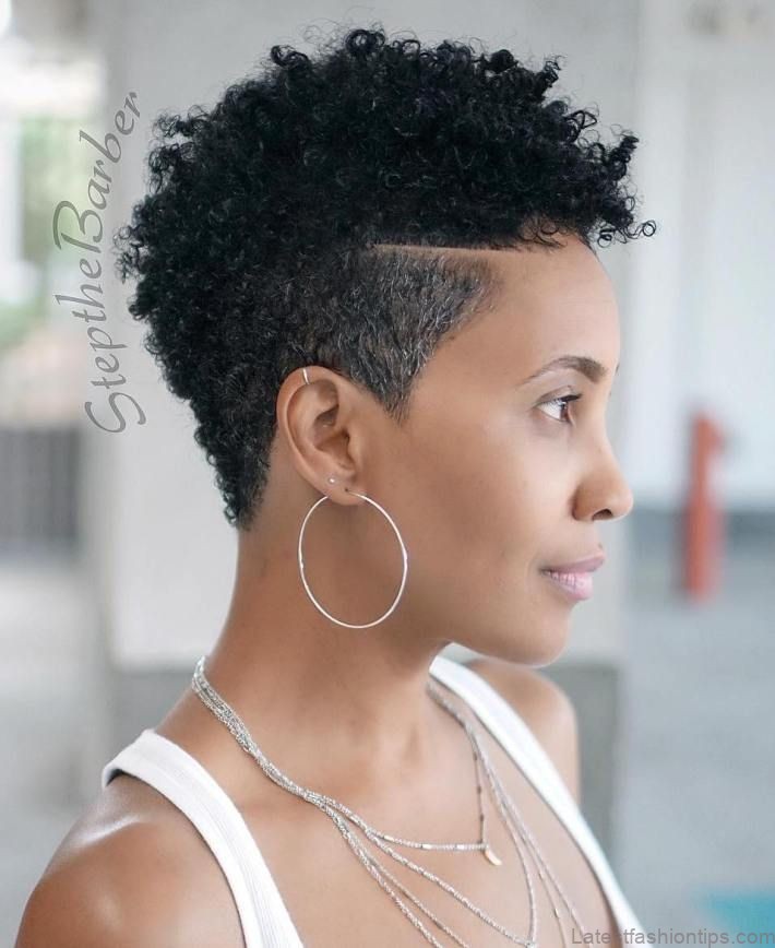 short natural hairstyles for black women 4