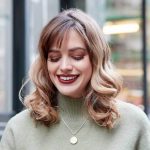 the 21 best bang styles for round faces women 3