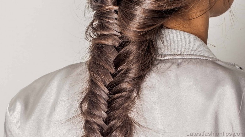 fishtail braid hairstyles how to do a fishtail braid 6