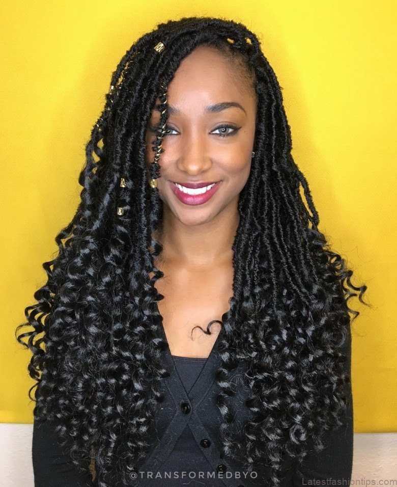 10 best eye catching long hairstyles for black women 5