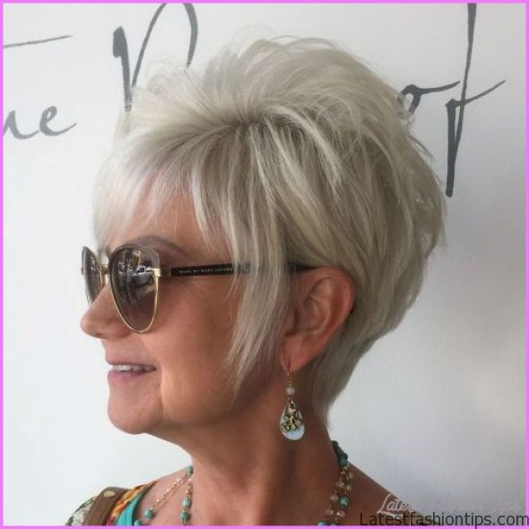 Short Hairstyles For Women Over 50 With Glasses - LatestFashionTips.com