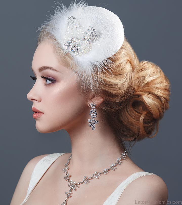 10 Popular Hairstyles For Brides With Round Faces - LatestFashionTips.com