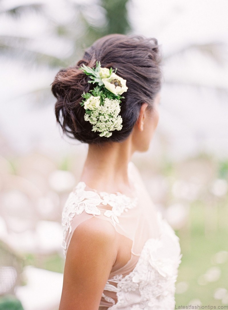 20 chic hairstyles that are perfect for your wedding reception 9
