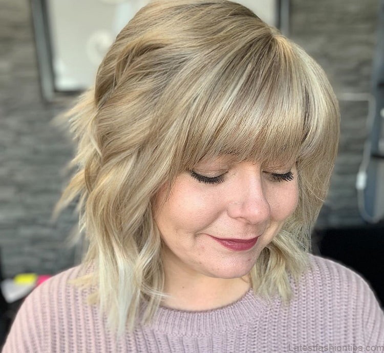 21 refreshing variations of bangs for round faces 1