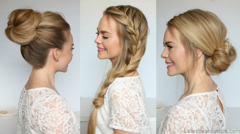 easy updos for medium hair without using extensions 5