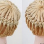how to do the french braid crown 7