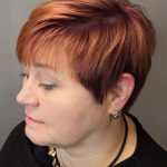 short hairstyles for round faces over 50 5