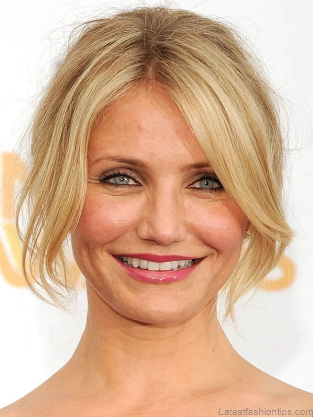 the 21 best bang styles for round faces women 4