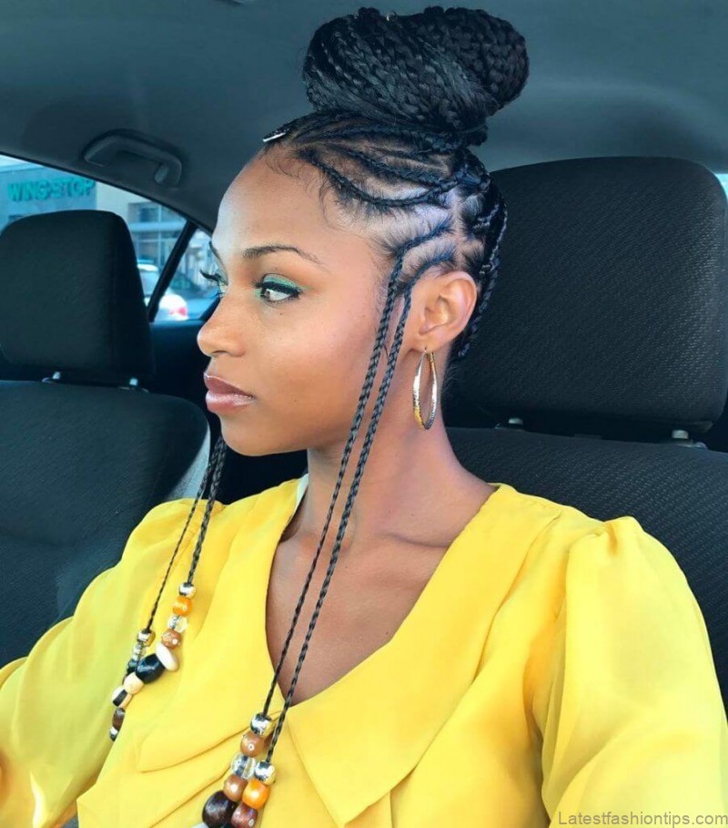 the best braided bun hairstyles for all the different buckets of hair 10