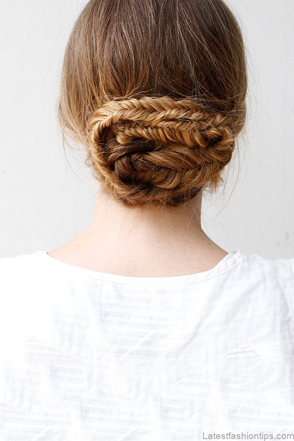 the best braided bun hairstyles for all the different buckets of hair 6