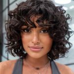 5 different versions of curly bob hairstyle 15