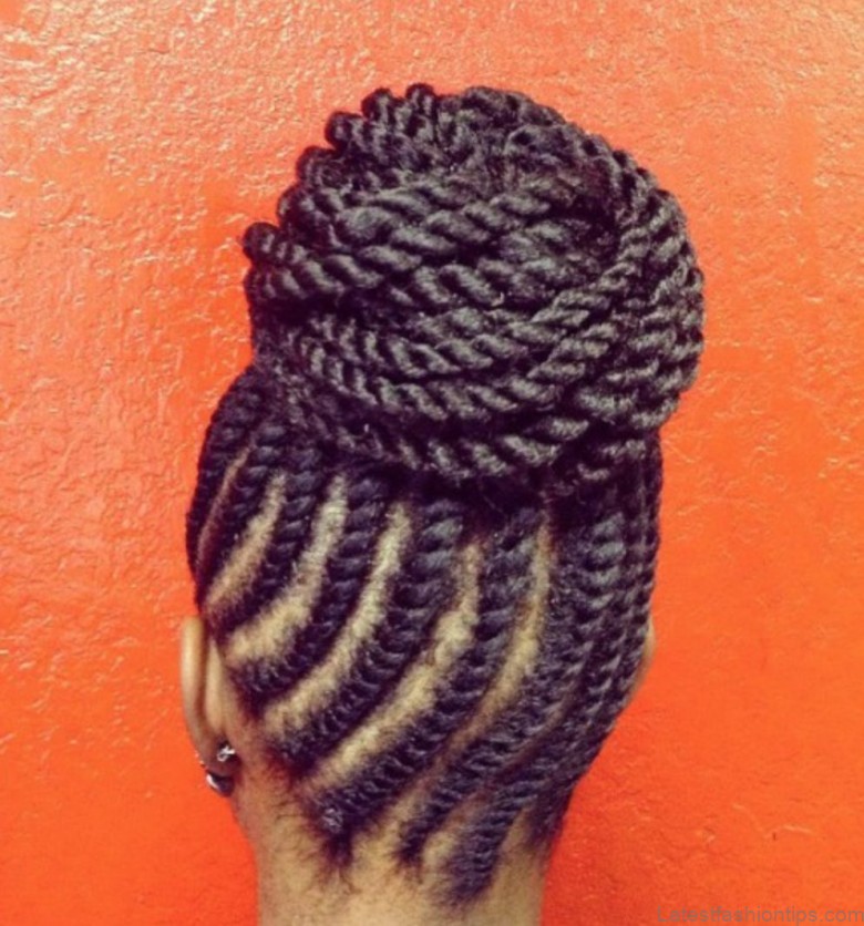 15 chic twist hairstyles for natural hair 9