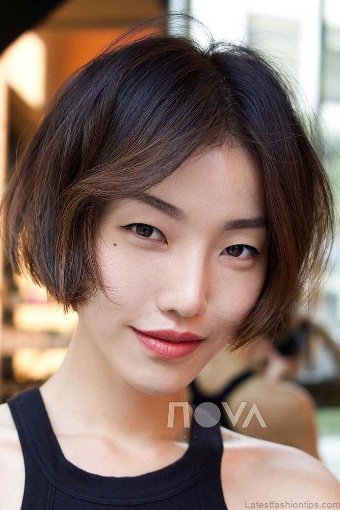 5 short length asian womens hairstyles for a chic and modern look 2