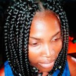 how to create an updo with box braids 9