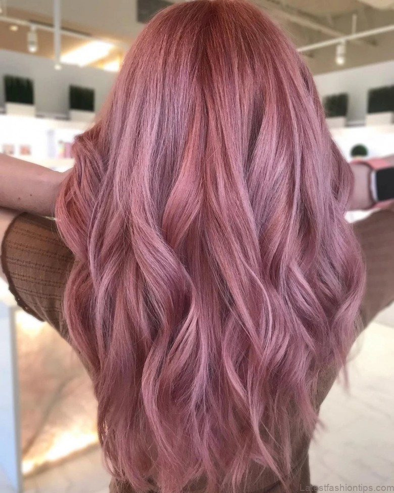 10 things you didnt know you could do with rose gold hair 9