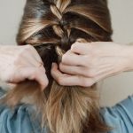 the key to making a loose french braid 7