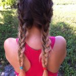 the key to making a loose french braid 8