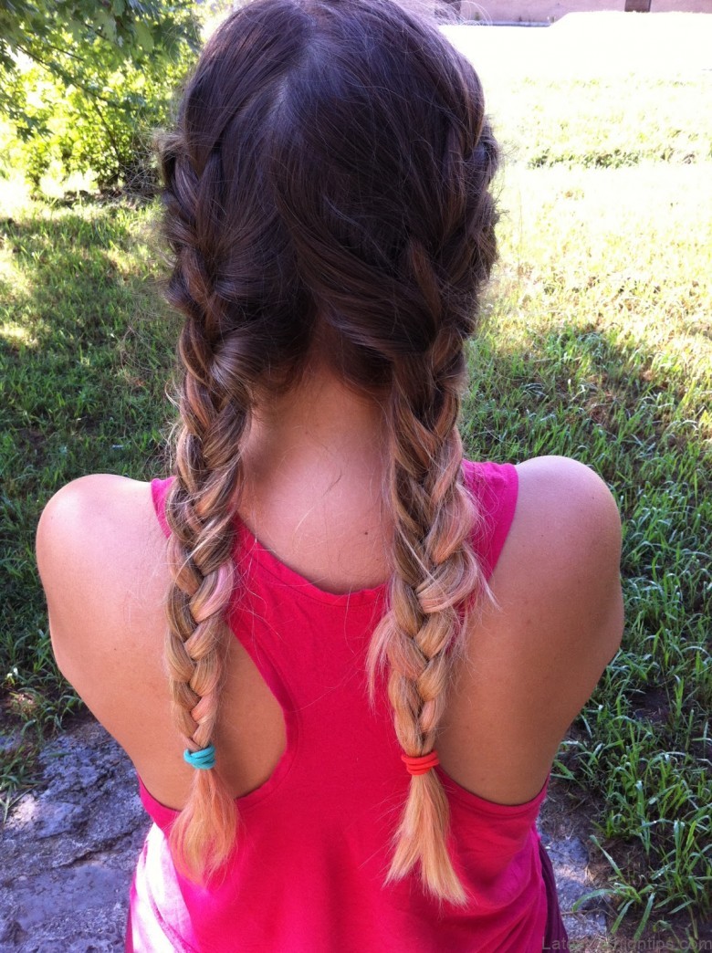 the key to making a loose french braid 8