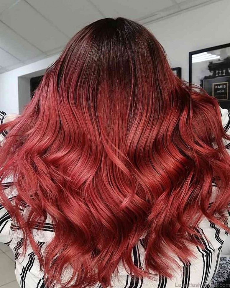 bright red hair another in demand color trend