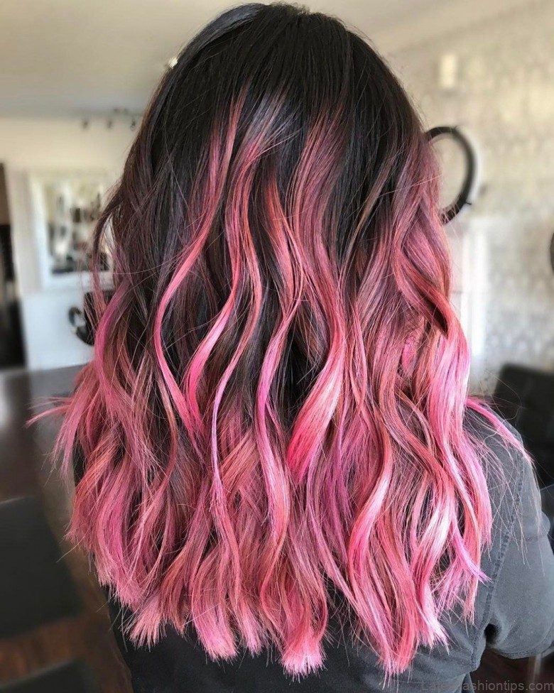 pink highlights the best hair colors for your personality 10