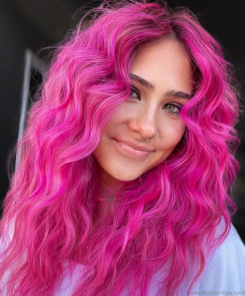 pink highlights the best hair colors for your personality 6