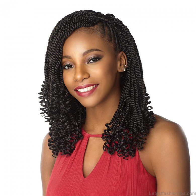 the kinky twists hairstyle trend